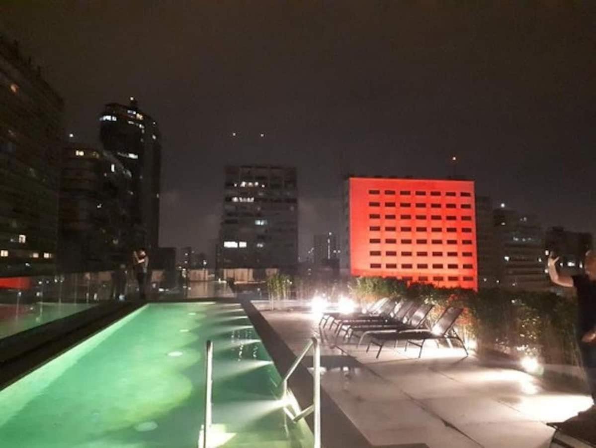 Studio Charmoso Com Terraco E Vista! Sao Paulo Exterior foto